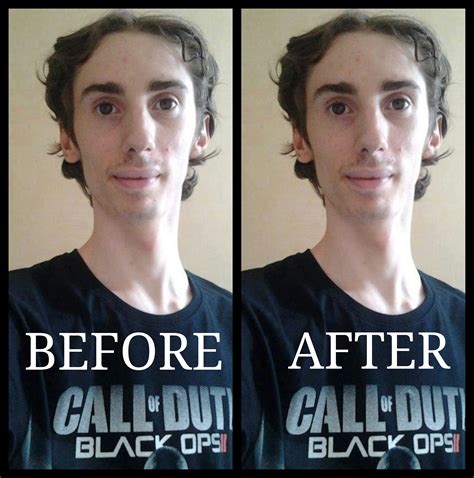 nofap before and after